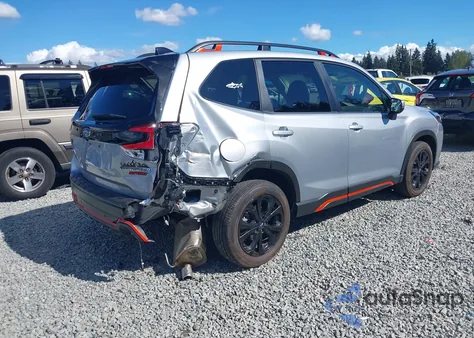 2024 Subaru Forester Sport из США, поврежденный, VIN JF2SKAGC2RH492166